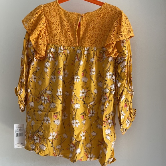 NWT Jessica Simpson floral top - Picture 4 of 5